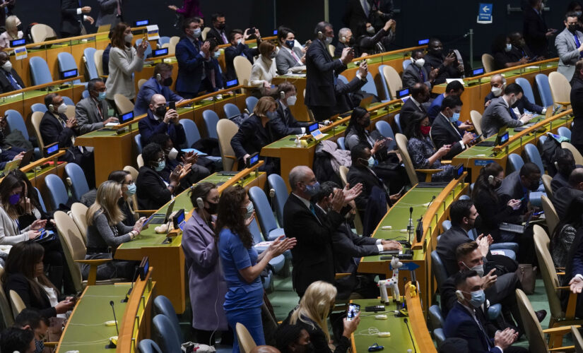 UN passes resolution condemning Russia’s invasion of Ukraine; China abstains