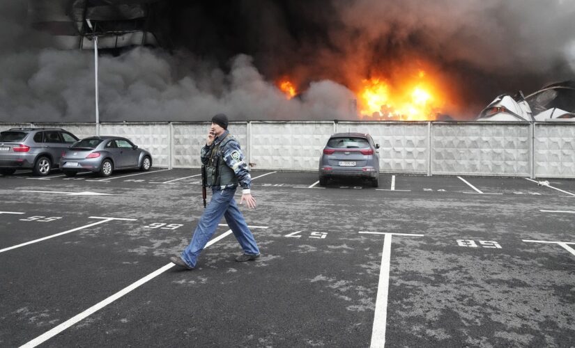 Russia-Ukraine war: Photos show devastation of attacks as invasion reaches eighth day