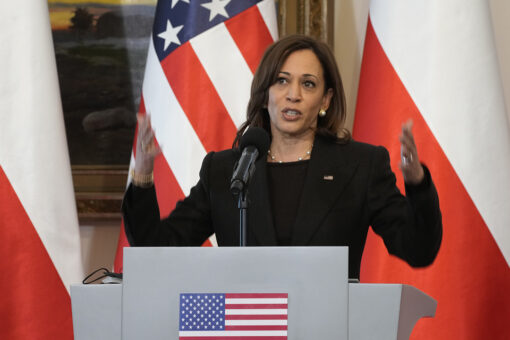 VP Harris heads to Romania as Ukraine refugee crisis grows
