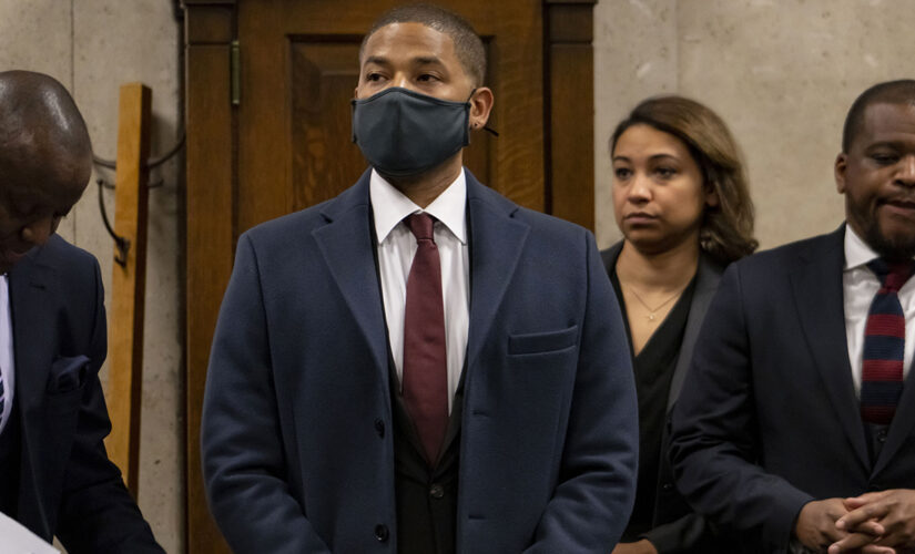 Jussie Smollett shouts he’s ‘innocent,’ ‘not suicidal’ after being sentenced to jail