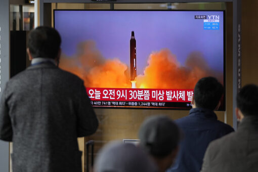 North Korean launch apparently ends in failure, South Korea’s military says