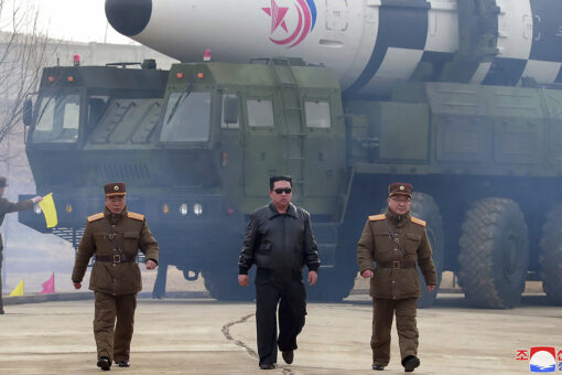 North Korea’s Kim vows to develop more powerful means of attack