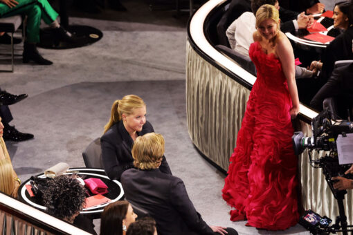 Amy Schumer addresses Kirsten Dunst seat-filler Oscars joke after receiving backlash online