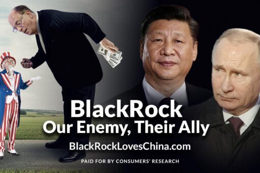 Consumers’ Research deploying mobile billboards, new ad linking BlackRock CEO to China