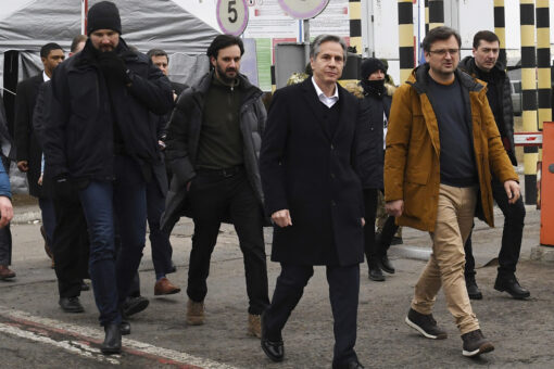 Blinken in Moldova on Sunday, day after meeting with Ukraine foreign minister