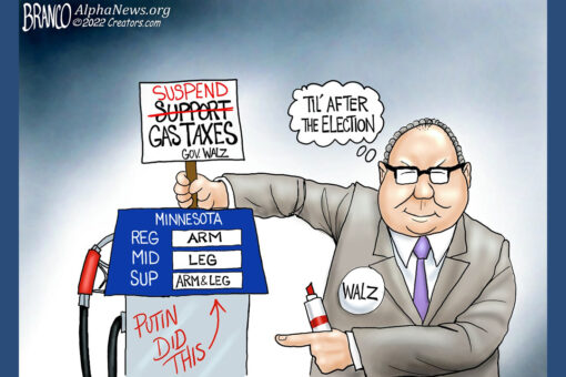 Political cartoon of the day: Gas Lighter