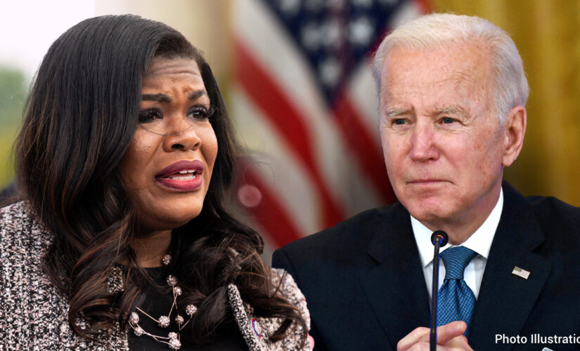 Cori Bush sends message to Biden with State of the Union outfit