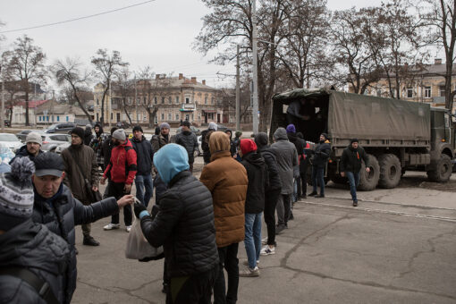 Massive Russian convoy spotted outside Kyiv as Ukraine and Russia continue battling for sixth day