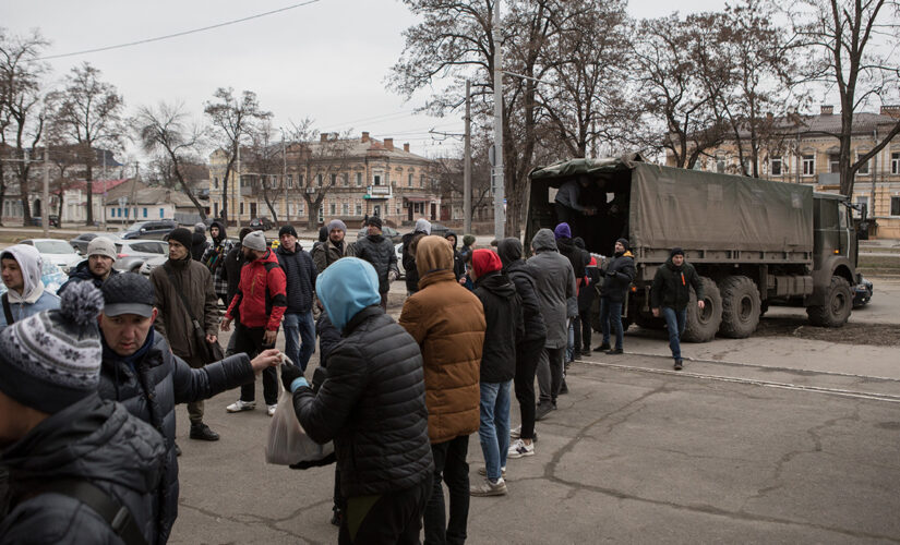 Massive Russian convoy spotted outside Kyiv as Ukraine and Russia continue battling for sixth day