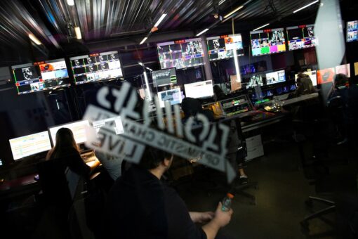 Russian news network staff walks off set to end broadcast amid crackdown on media