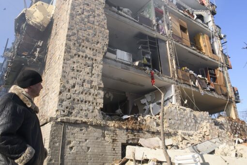 Ukraine, Russia war: Photos show devastation, death as Kyiv attacks leave residential district in ruin