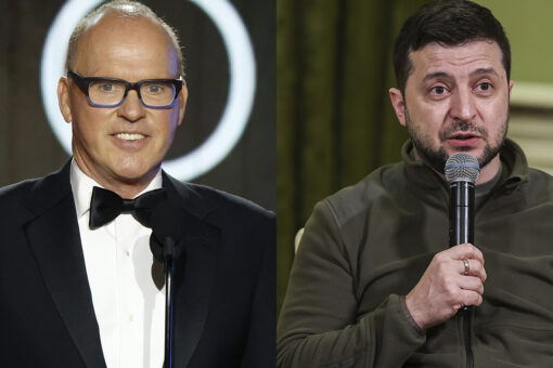 Michael Keaton praises ‘fellow actor President Zelenskyy’ at Critics Choice Awards: ‘Keep up the fight’