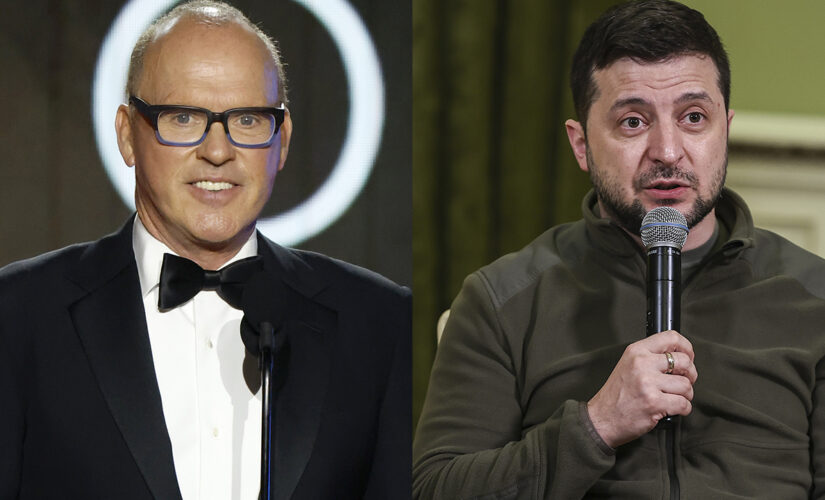 Michael Keaton praises ‘fellow actor President Zelenskyy’ at Critics Choice Awards: ‘Keep up the fight’