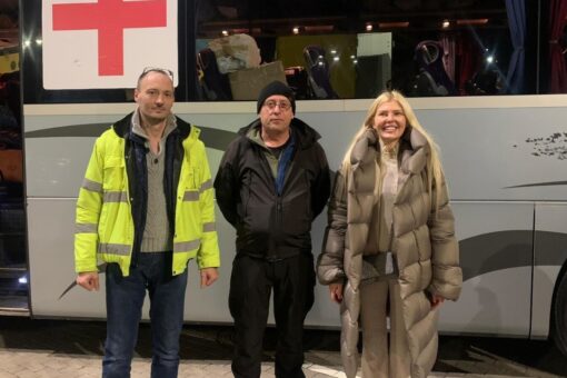 Lithuanian woman helps Ukrainian children, families escape war zones on bus rentals