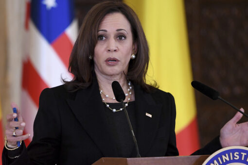Harris says Putin to face more punishment for ‘outrageous conduct on behalf of the Russian people’ in Ukraine