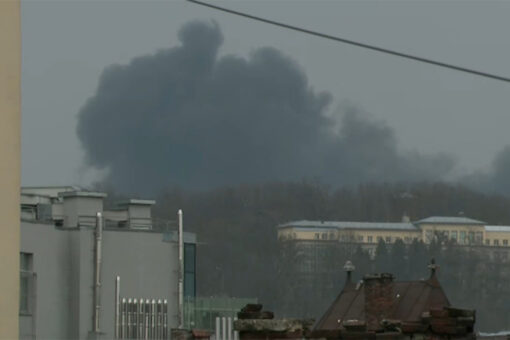 Explosions rock Lviv in western Ukraine, amid speculation Russia is changing strategy