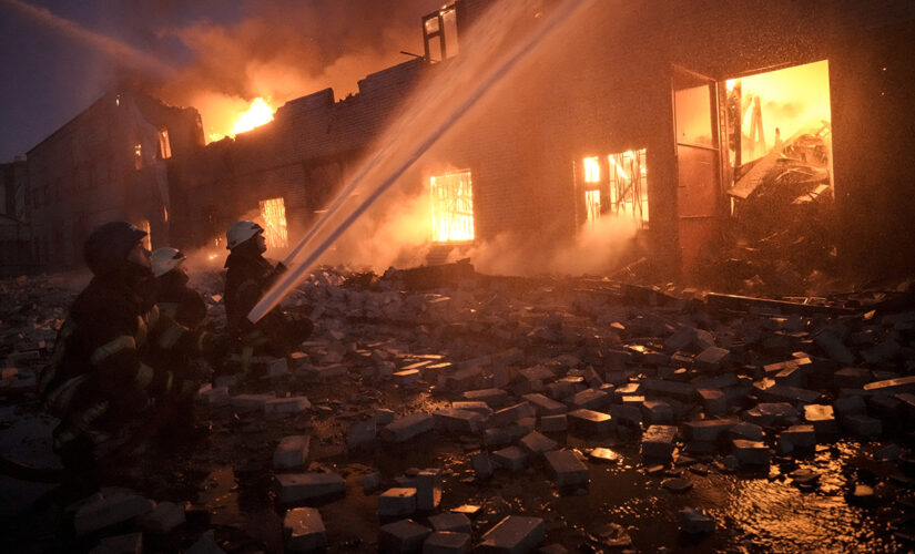 PHOTOS: Brutal Russian airstrike sets Mariupol theatre filled with innocent Ukrainians on fire