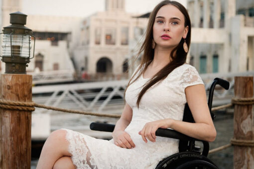 Paralyzed Ukrainian model Oksana Kononets recalls fleeing from Russian invasion: ‘When will this end?’
