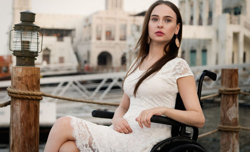 Paralyzed Ukrainian model Oksana Kononets recalls fleeing from Russian invasion: ‘When will this end?’