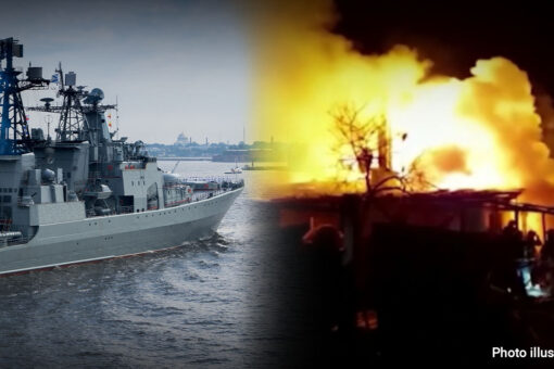 Ukraine invasion: Odesa, country’s 3rd-largest city, braces as Russian warships depart from Crimea