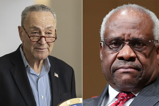 Schumer joins progressive chorus calling for Clarence Thomas recusal