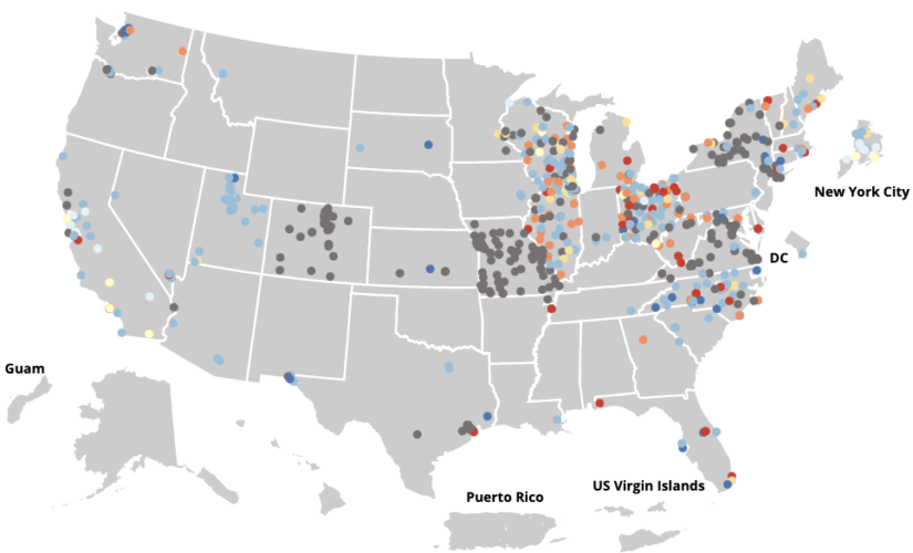 Uptick in Covid virus cases detected in wastewater sample sites: CDC