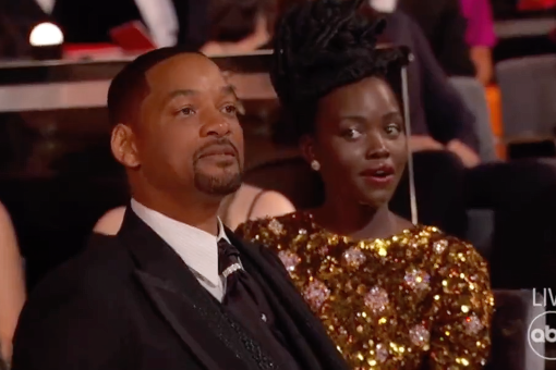 Lupita Nyongo’s reaction to Will Smith slapping Chris Rock at Oscars goes viral