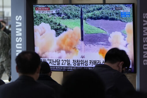 North Korea fires suspected ballistic missile into sea