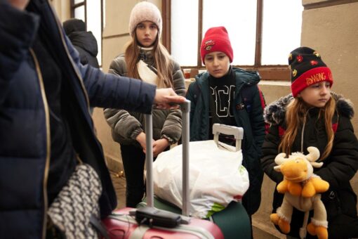 Ukraine war: More than 1 million children have fled Ukraine since start of Russian invasion