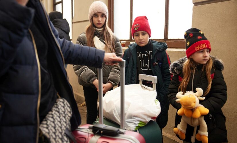 Ukraine war: More than 1 million children have fled Ukraine since start of Russian invasion