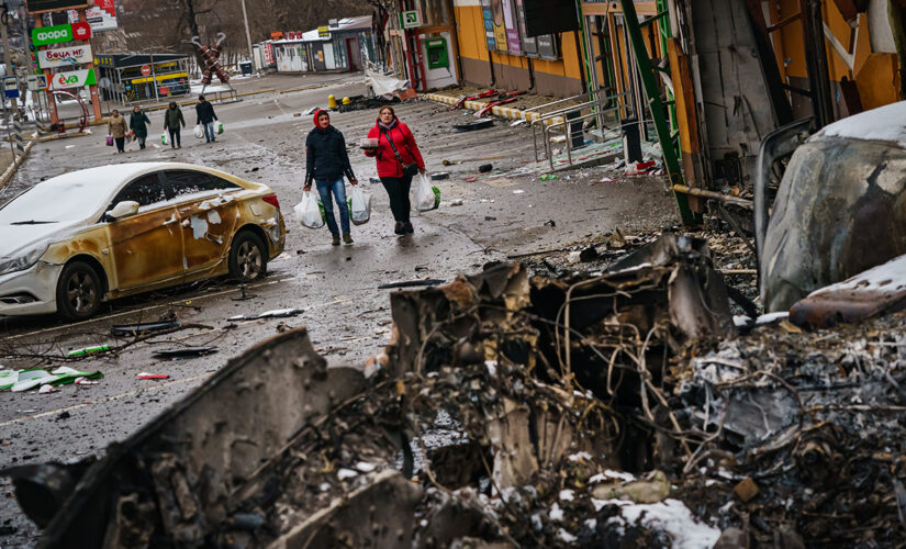 PHOTOS: Ukraine crisis: Russia intensifies assault as day six of the war leaves trail of apocalyptic rubble