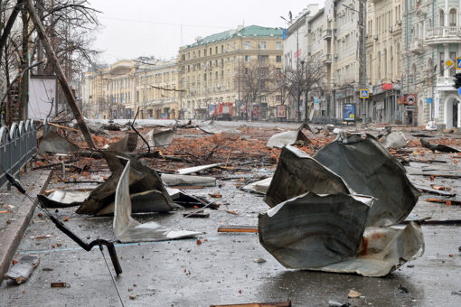 PHOTOS: 15 hours of non-stop shelling after Ukraine president says Putin wants history ‘erased’