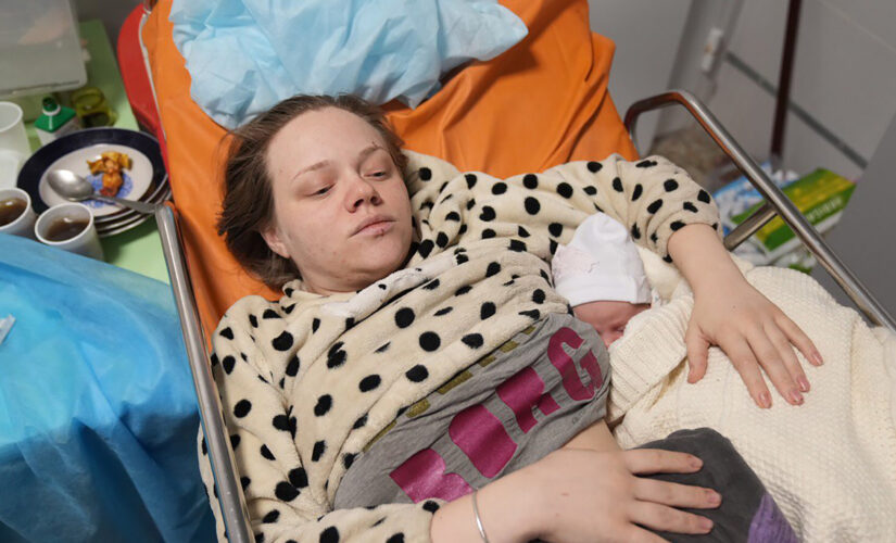 Ukrainian woman who survived hospital bombing gives birth to baby girl