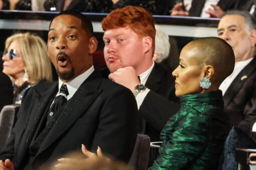Video shows Jada Pinkett Smith laughing at Chris Rock joke immediately after Will Smith’s slap at Oscars