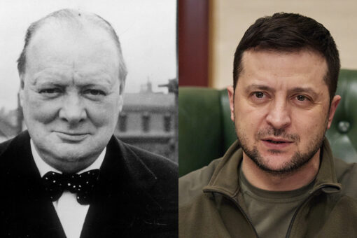 Volodymyr Zelenskyy, ‘the Churchill of our time’: Reporter’s Notebook