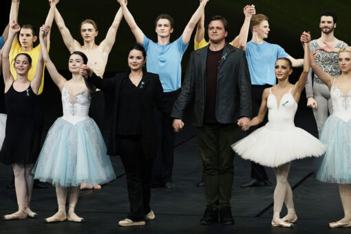 Ukrainian dancers, trapped abroad, get Paris residency