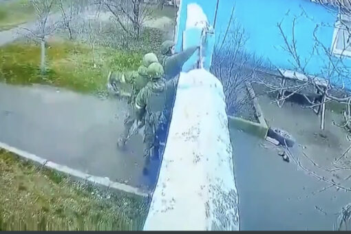 Ukraine war: Elderly couple stands ground with Russian soldiers, earning praise from US Embassy