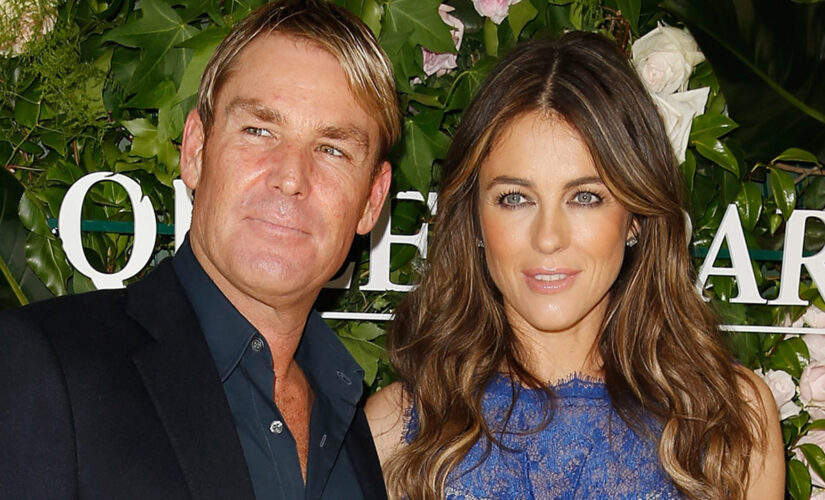 Elizabeth Hurley reacts to ex-fiance Shane Warne’s death