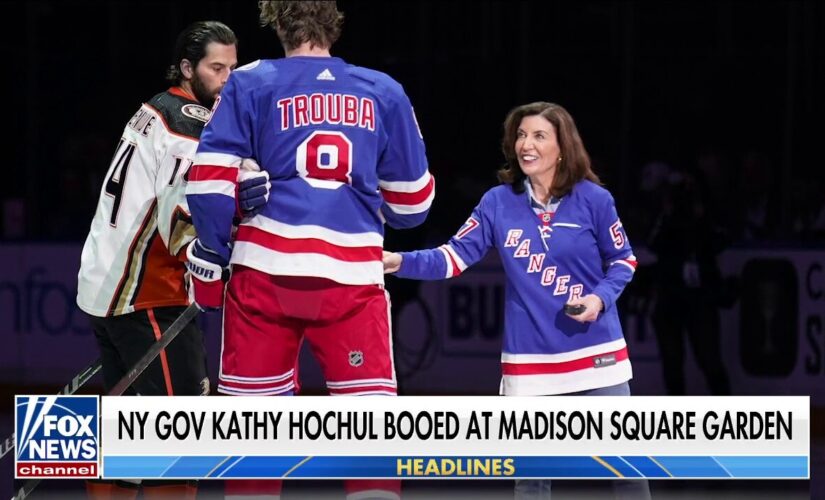 New York Rangers fans boo Gov. Hochul’s introduction on women’s empowerment night