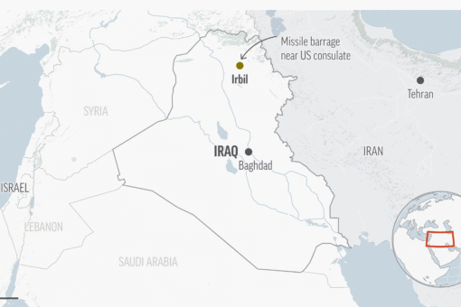 Iran claims responsibility for missile barrage near US consulate in Iraq