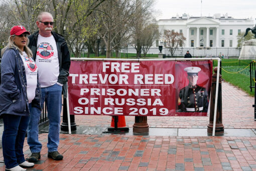Parents of a Marine vet imprisoned in Russia meet with Biden