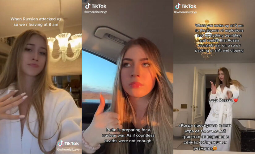 Ukrainian teen in viral TikTok fleeing Kyiv says Russians convinced ‘the war isn’t real’: ‘I was there’