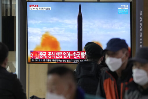 North Korea fires suspected long-range missile toward sea