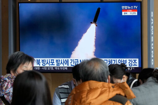 North Korea fires artillery into sea days after missile launch