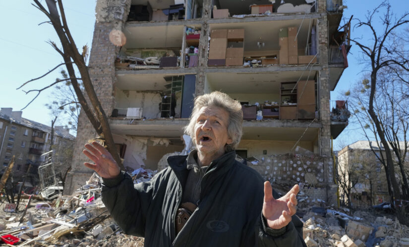 Ukraine-Russia war: photos show devastation and suffering as Russian bombardment continues
