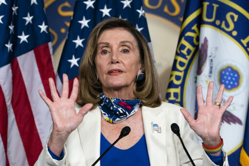 Pelosi roasted for ‘cringe’ performance of poem written by U2’s Bono in support of Ukraine