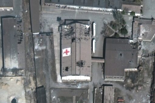 Russian forces shell Red Cross warehouse in Mariupol