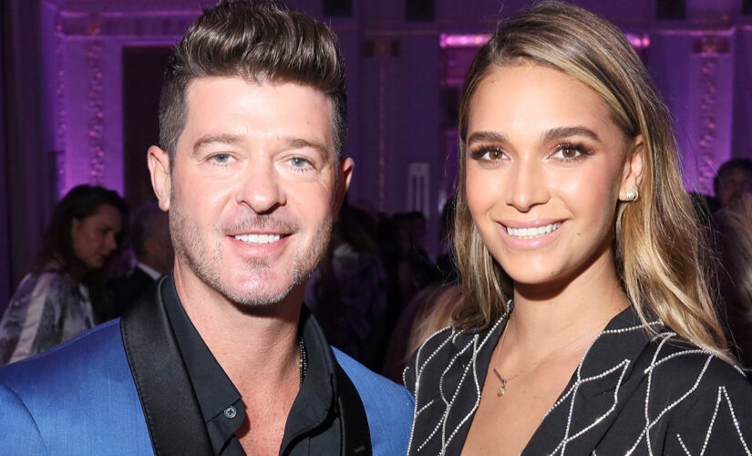 Robin Thicke’s fiancee April Love Geary says she won’t sign a prenup: ‘He’s not marrying anyone else after me’