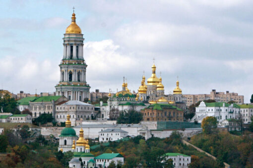 Kyiv, Ukraine, shrines and memorials with powerful symbolic value at risk