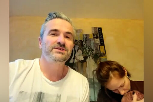 As war rages, Ukrainian-American couple with newborn, stranded in Kyiv, open bakery